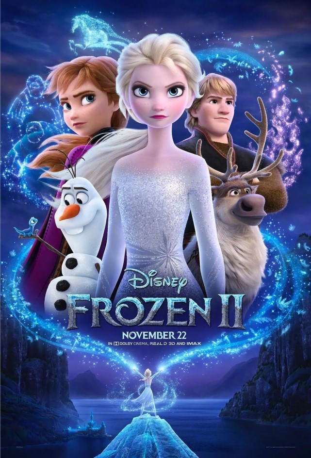 《冰雪奇缘2》国内定档11月22日 与北美同步上映