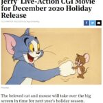 《猫和老鼠》真人CG电影提档 2020年圣诞上映